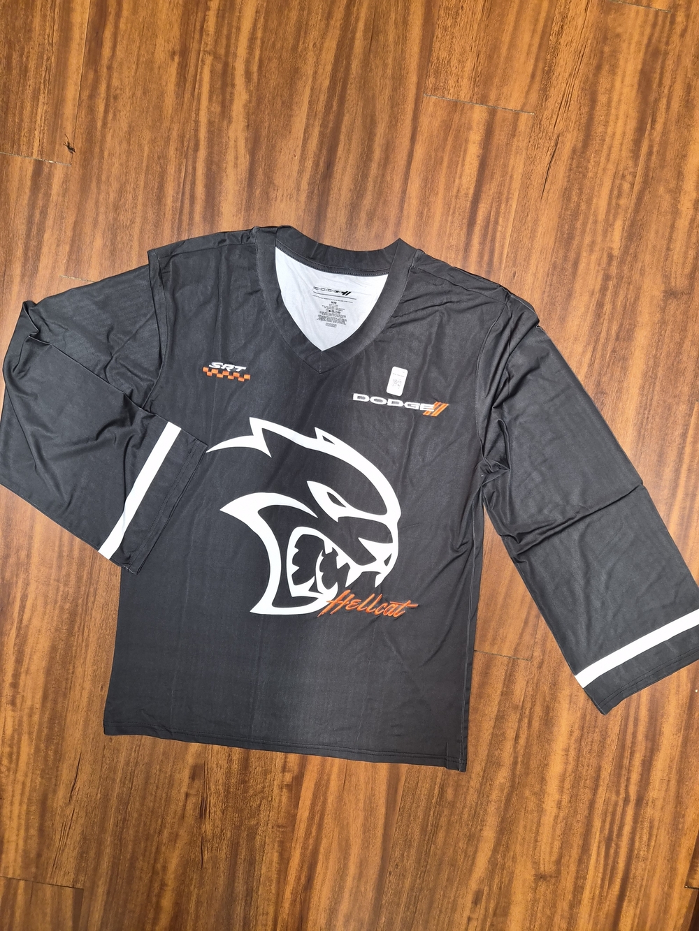 Hellcat Women's Black Graphic Long-Sleeve Shirt
